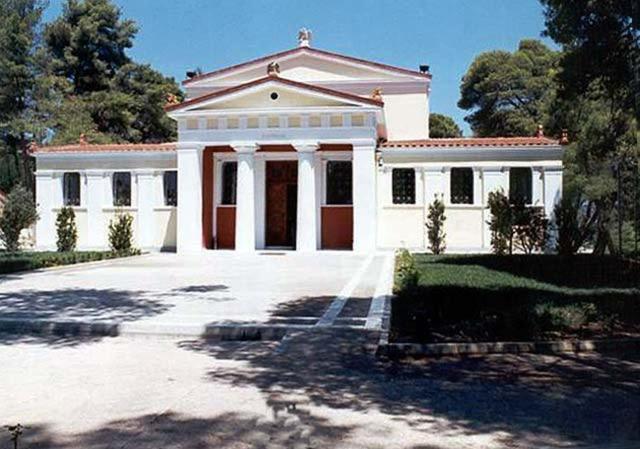 הוילה Linaria  The Mansion Of Dionisos And Dimitras 7 מראה חיצוני תמונה